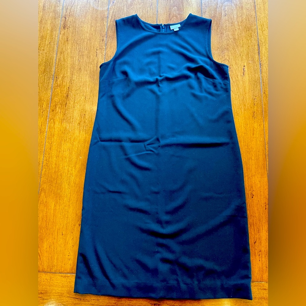 J. Jill Dress Womens 6 Sheath Black Sleeveless Lightweight Stretch